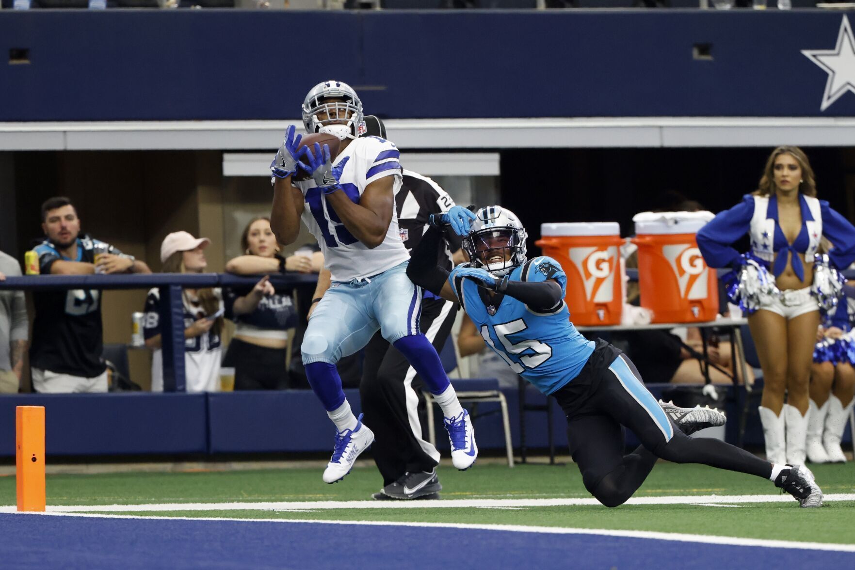 APTOPIX Panthers Cowboys Football